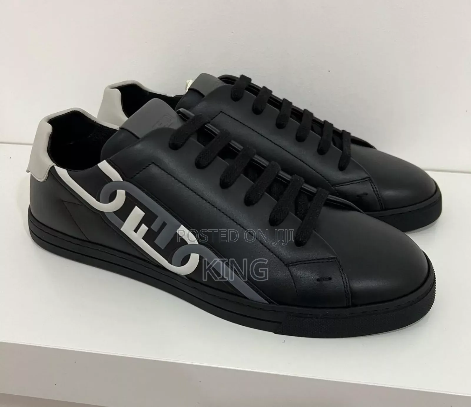 Original Black Fendi Sneakers