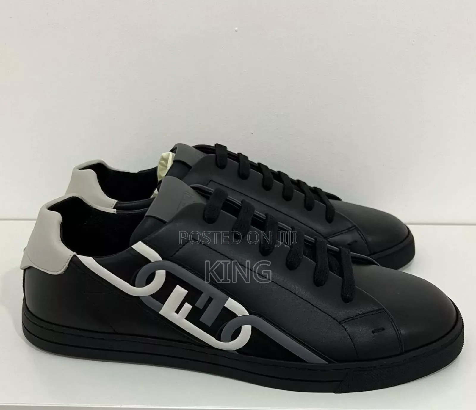 Functional Black Fendi Sneakers