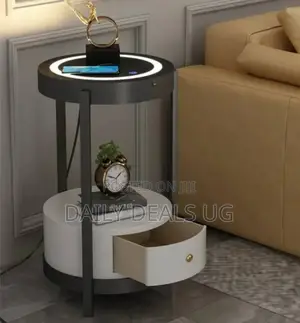 Smart Led Sofa Side Table
