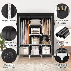 3 Column Clothes Rack