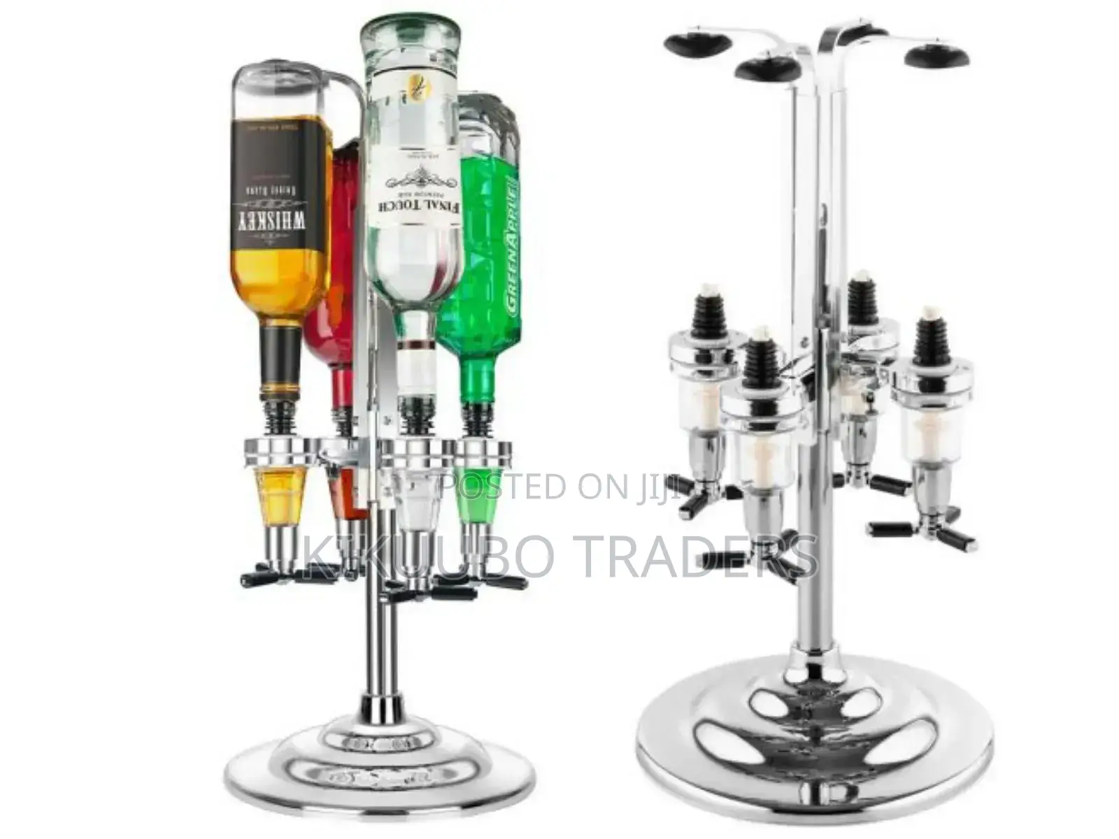 4 Bottle Bar Butler Liquor Dispenser
