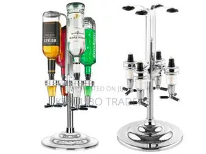 4 Bottle Bar Butler Liquor Dispenser