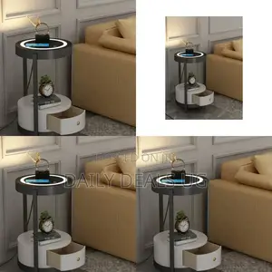 Electric Led Smart Sofa Side Table