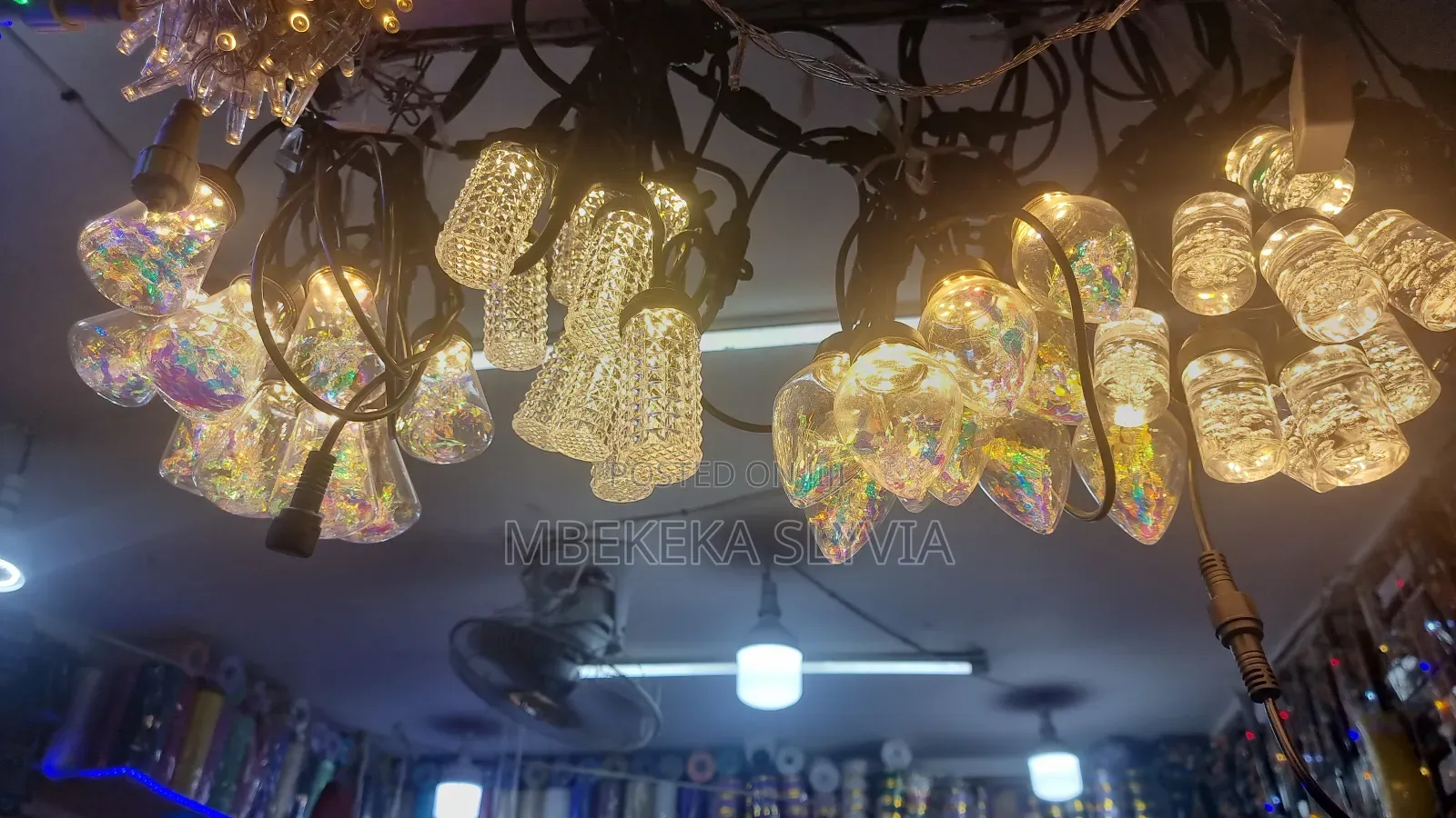 Christmas Lights in Bulbs
