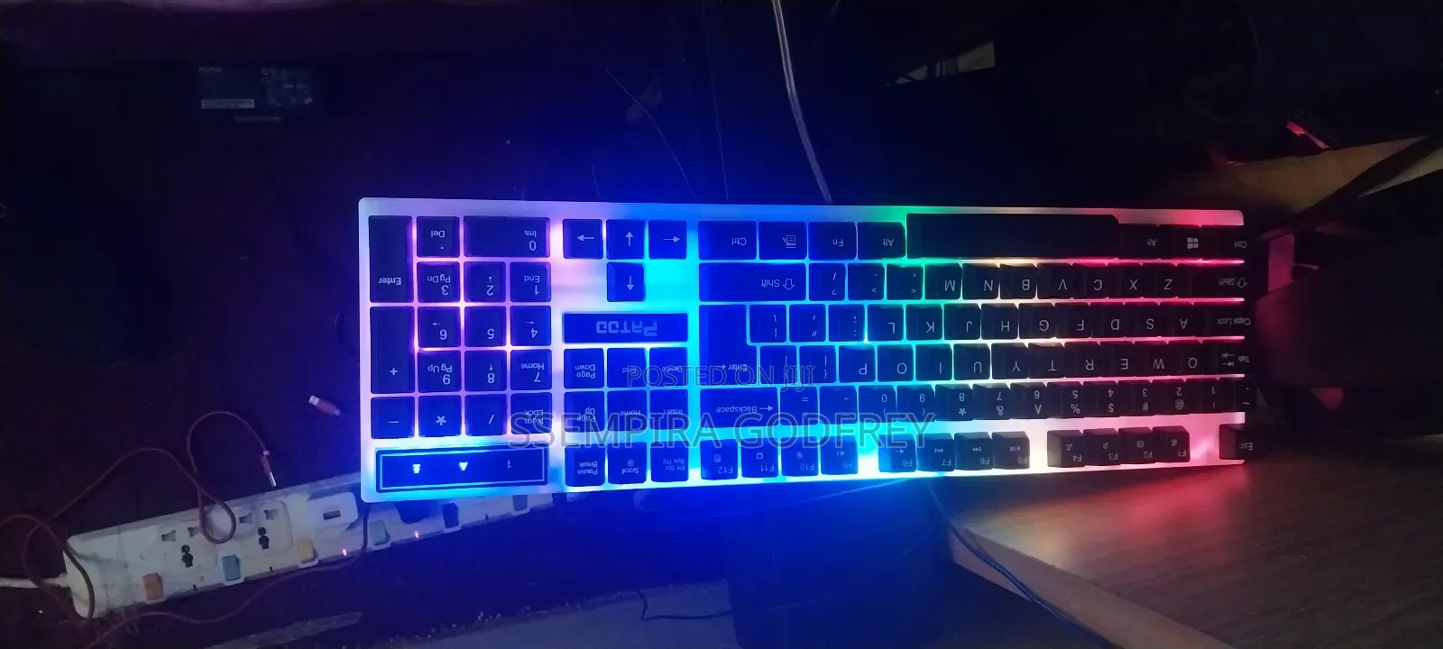 Gaming Key Board With Beautiful Colours