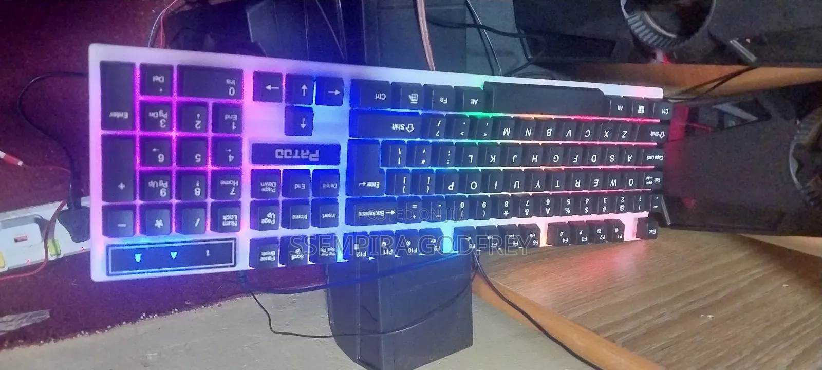 Gaming Key Board With Beautiful Colours