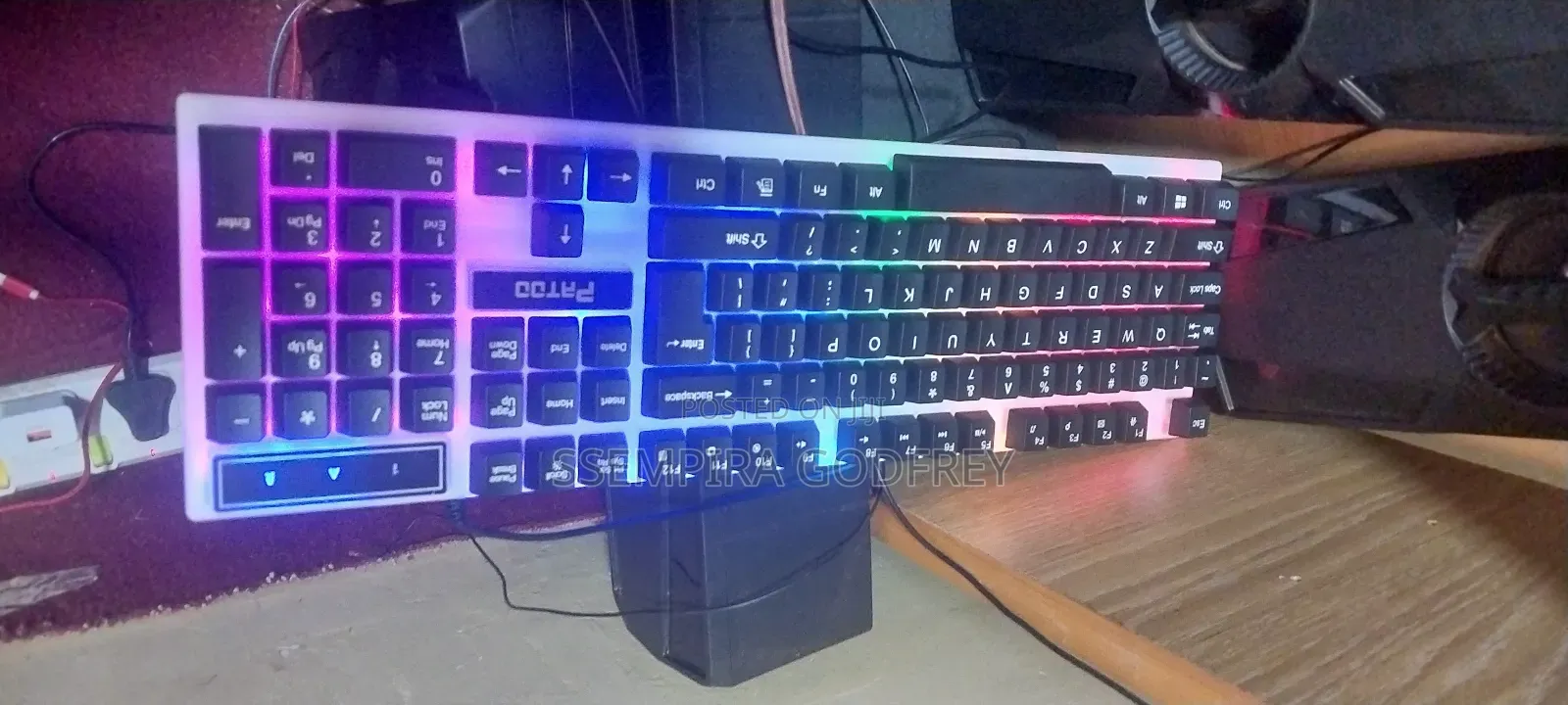 Gaming Key Board With Beautiful Colours