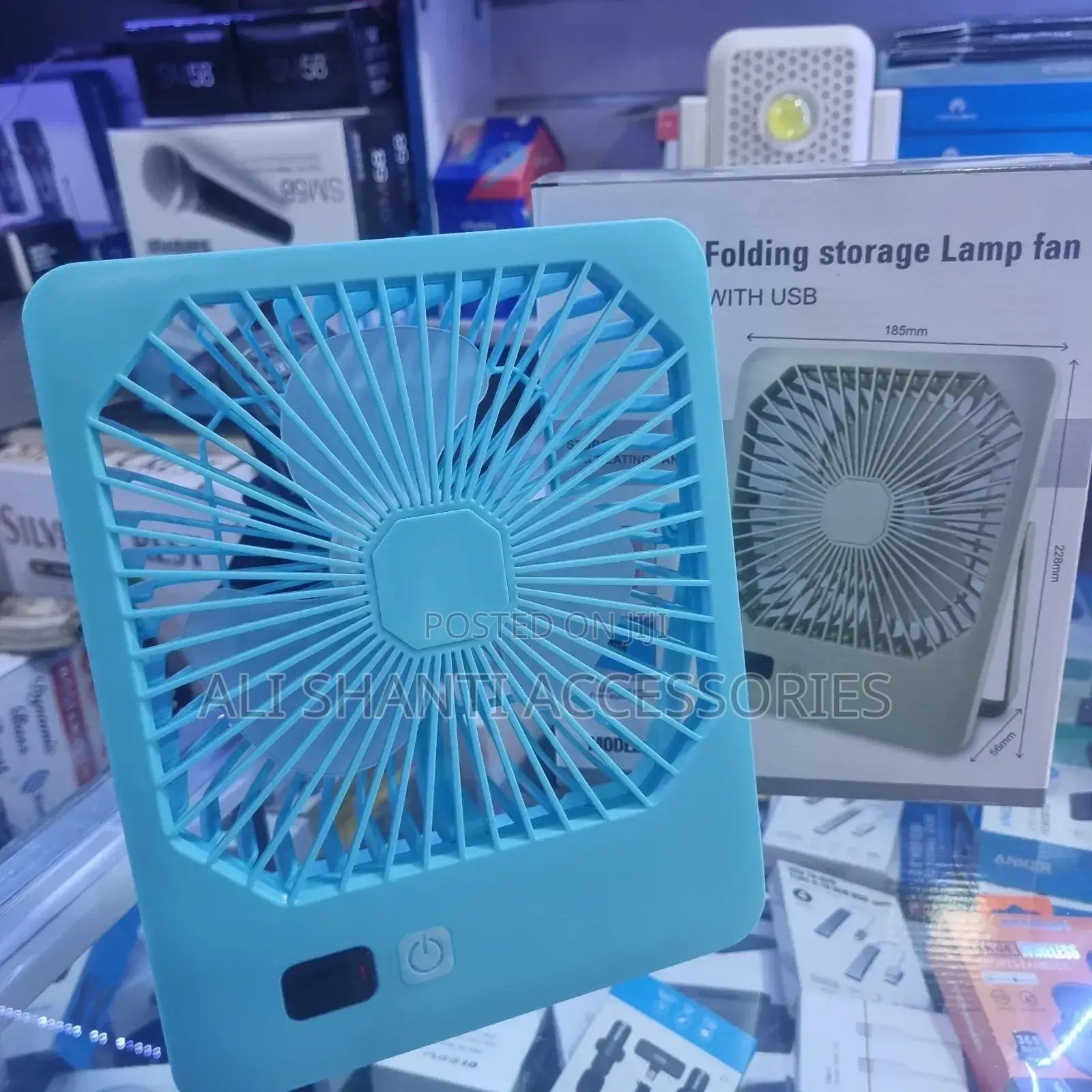 USB Table Fan/Rechargeable Desktop Fan