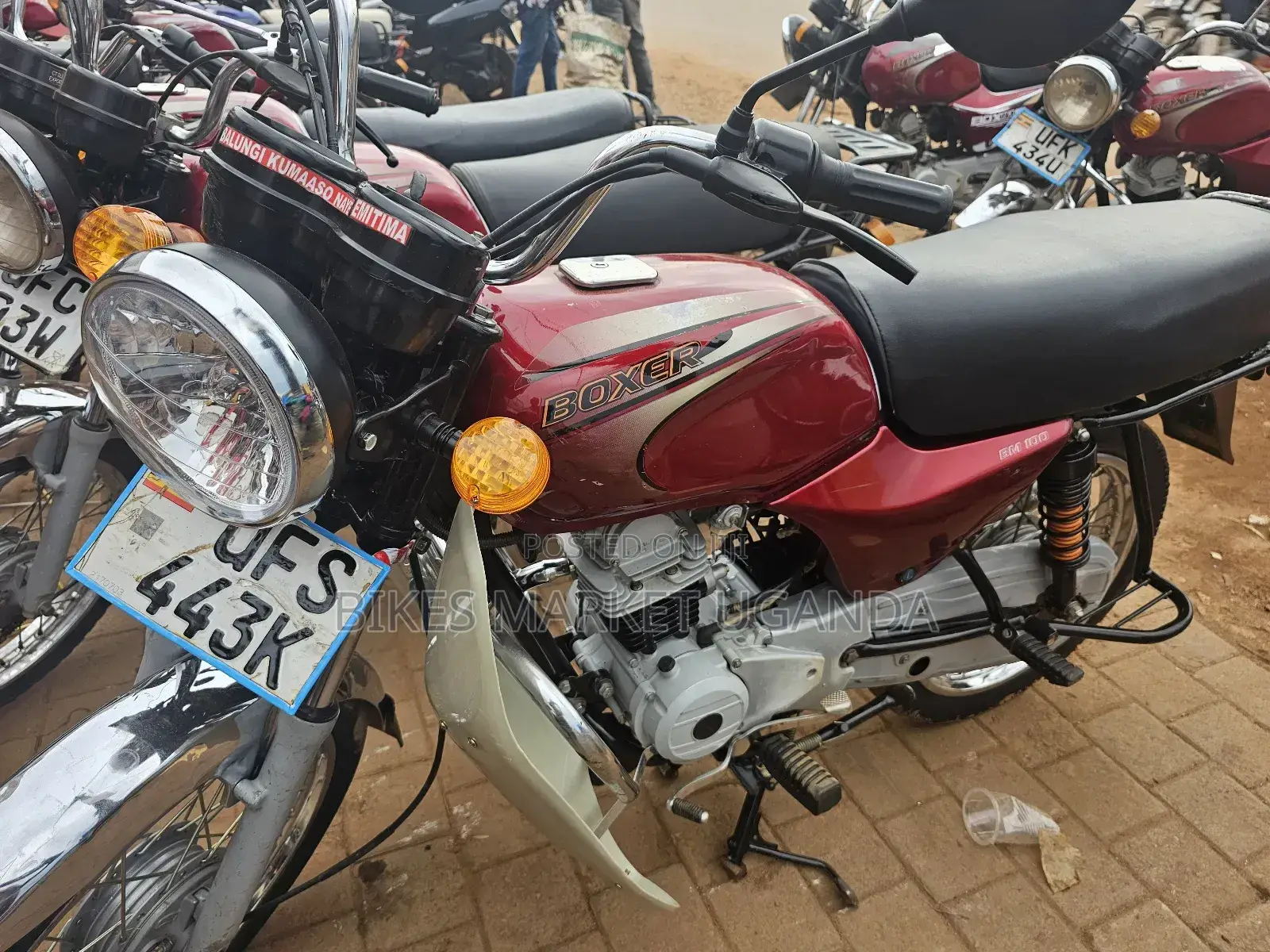 Bajaj Boxer 2022 Red