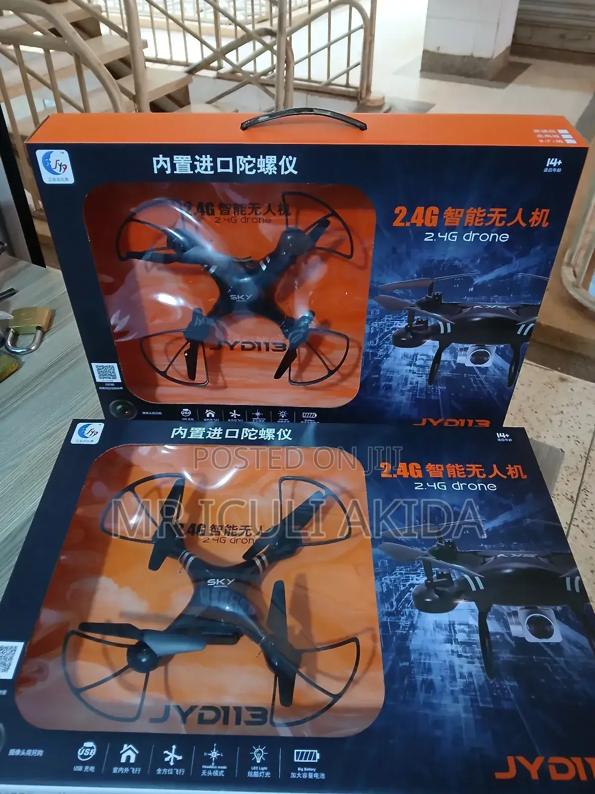 2.4ghz System High Tech Resolution Full FPV Kids Drone Toy