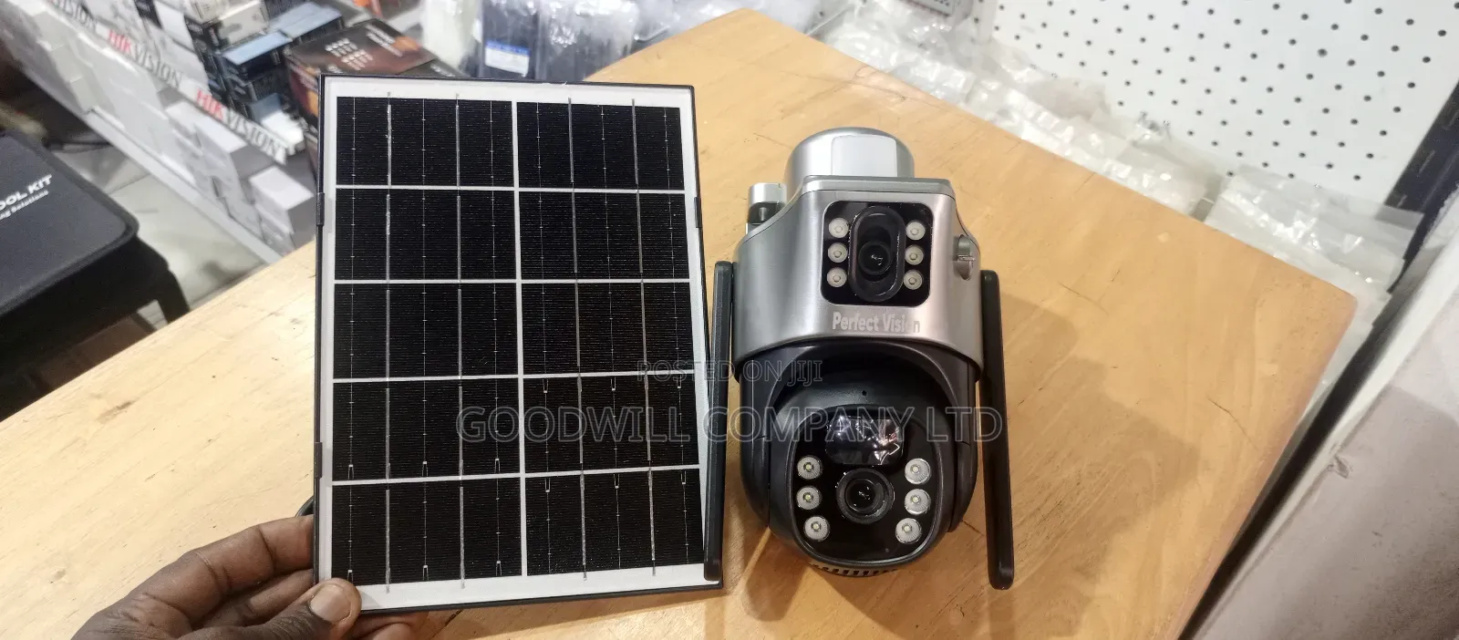 PTZ Solar Camera Anti Thieves