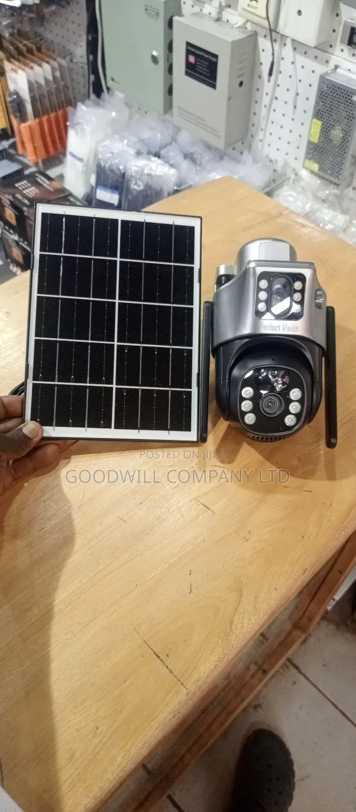 Rotating Solar Camera Full Hd Night Vision