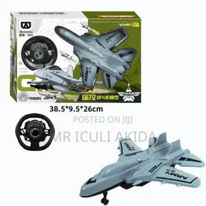 Kids Plastic RC Plane Remote Control Fly Glider Aeroplane