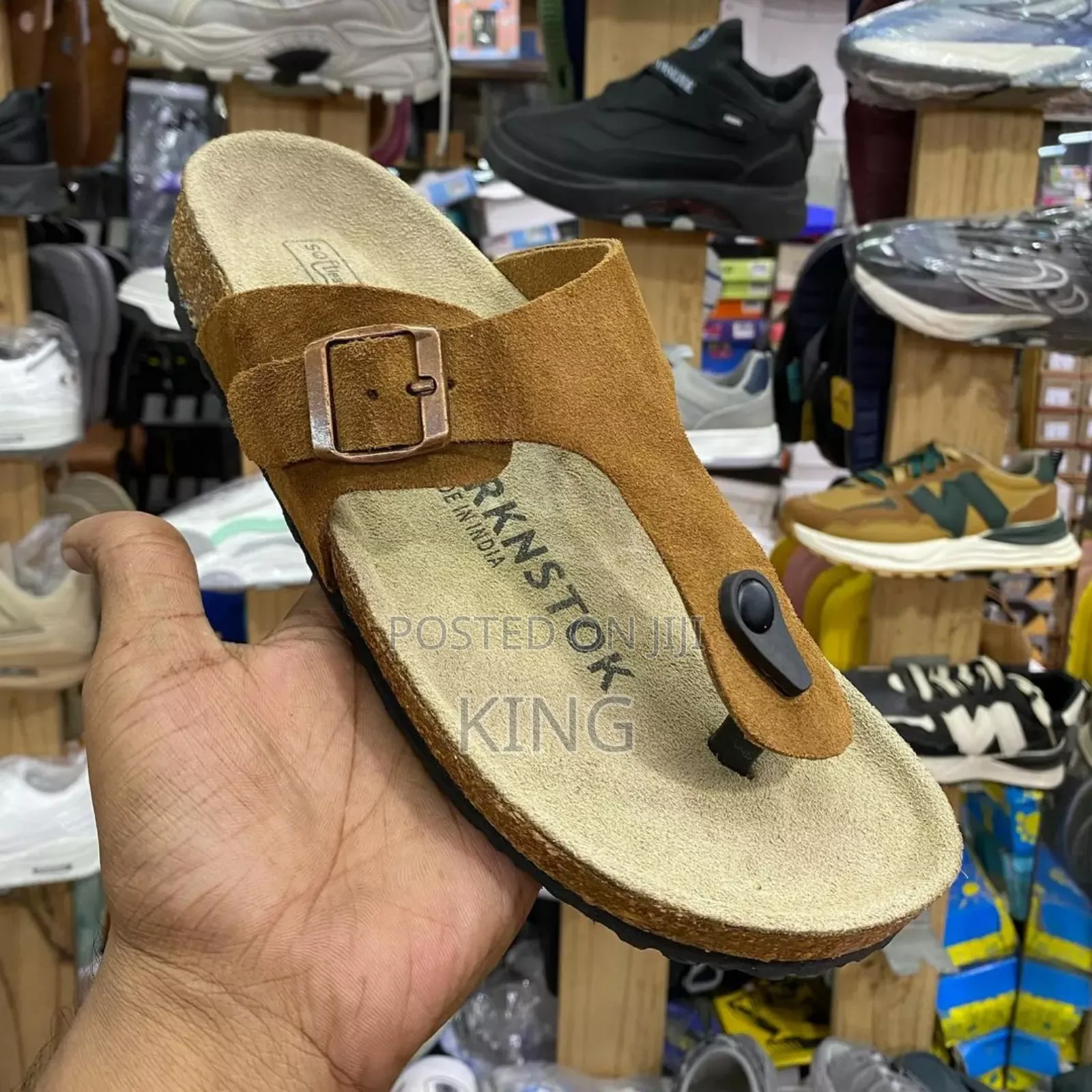 Solid Gizeh Birkenstock Sandals. New Original