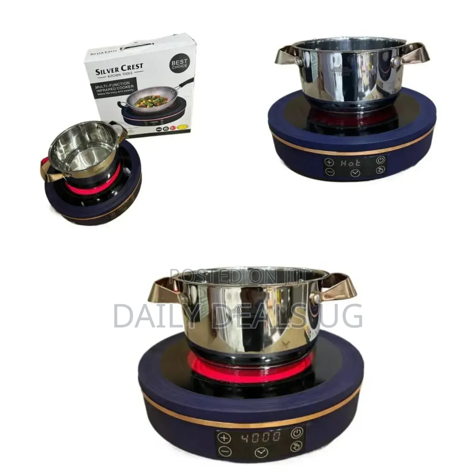 Single Sliver Crest Infrared Cooker