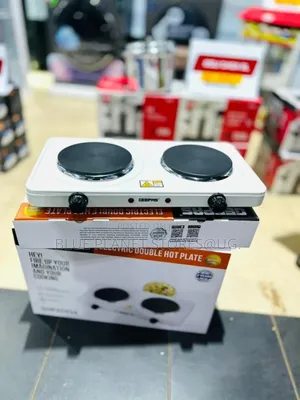 GEEPAS Double Electric Hotplates \\ 2000w \\ GHP-32014
