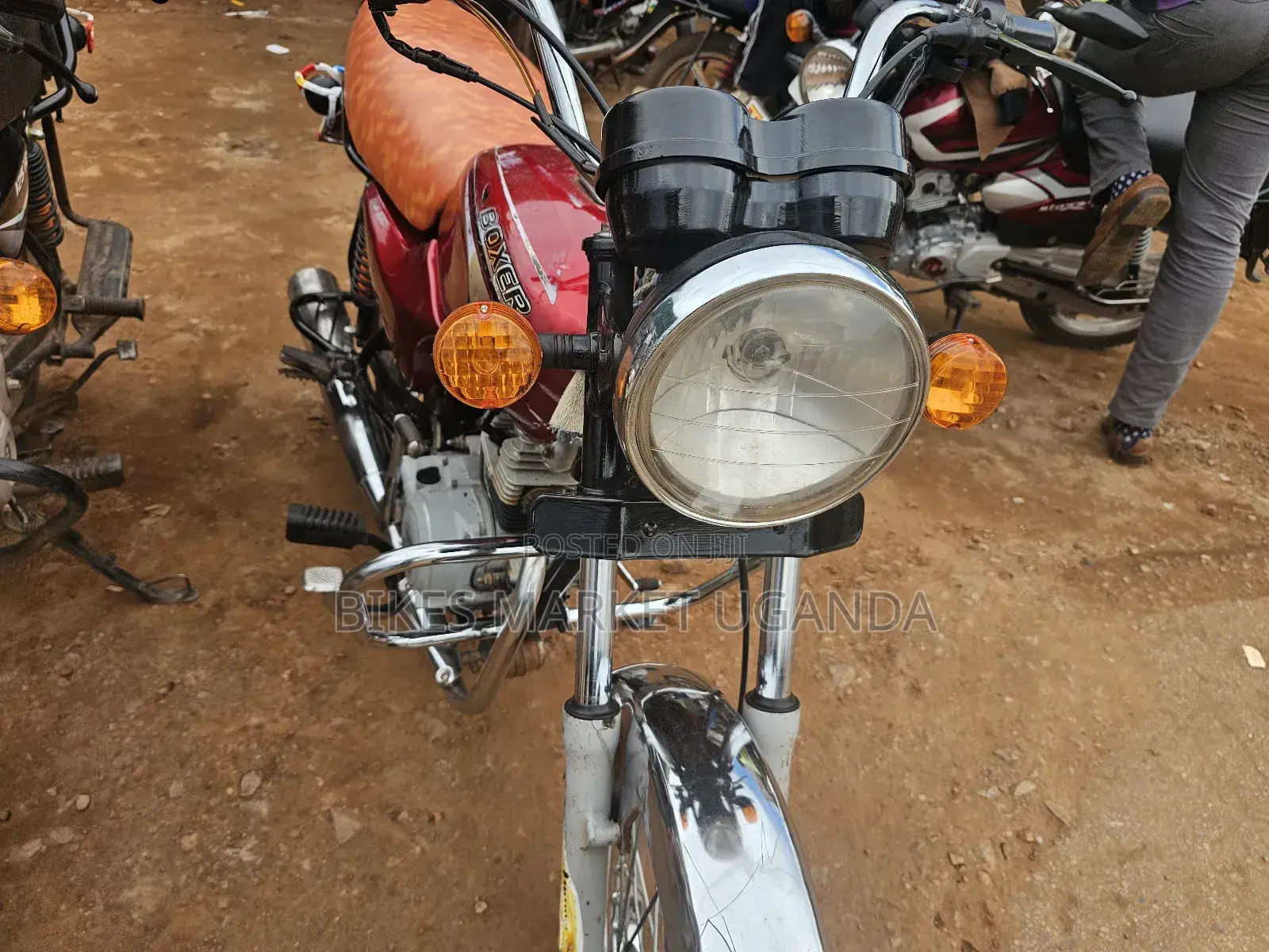 Bajaj Boxer 2017 Red