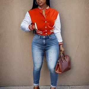 Charm Women's Baseball Jacket