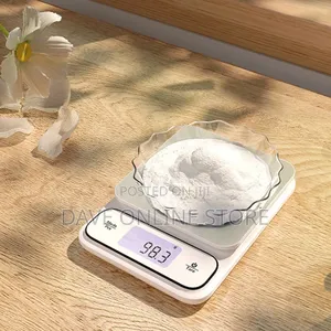 Mini Digital Kitchen Scale Waterproof 5kg 0.1g Battery - 