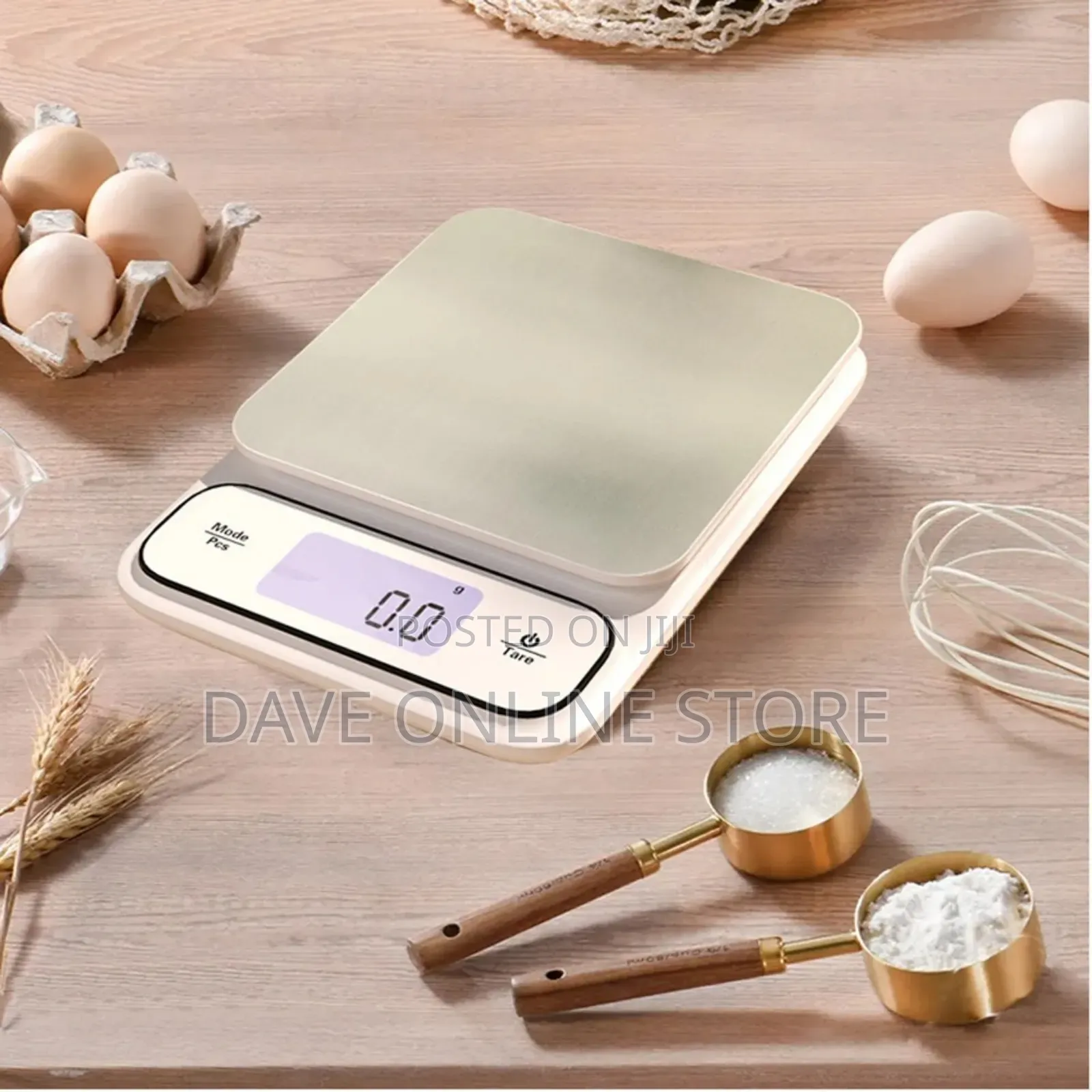 Mini Digital Kitchen Scale Waterproof 5kg 0.1g Battery - 