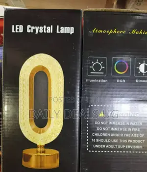 Led Crystal Lamp