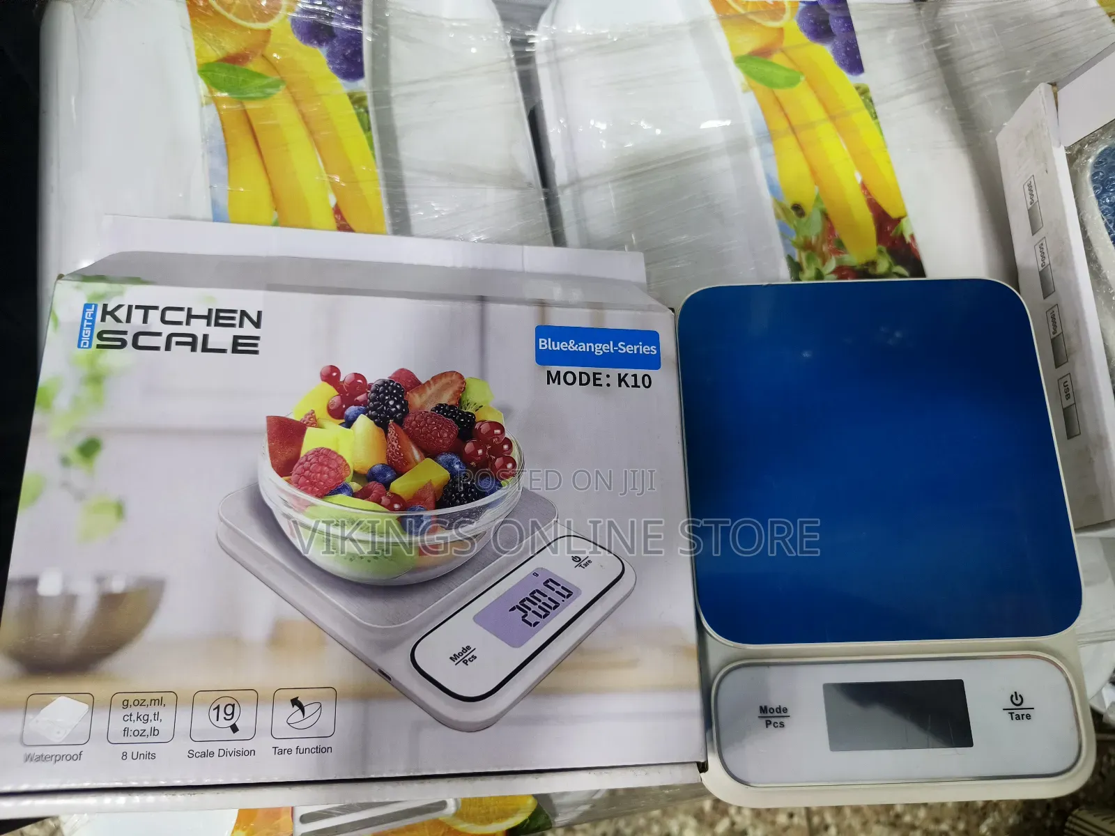 Digital Kitchen Scale Waterproof 5kg 0.1g Battery - 