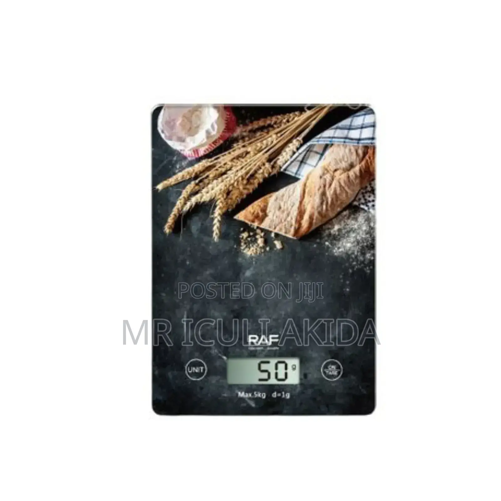 RAF 5kgs Digital LCD Display Household Glass Kitchen Scale