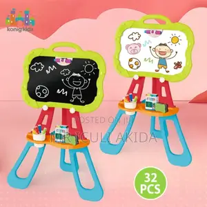 32pcs Kids Magnetic Painting Artist Education Drawing Board