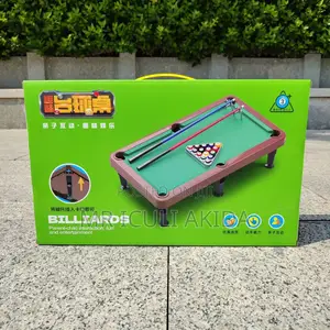 Kids Mini Desktop 7in1 Playing Pool Table Toys