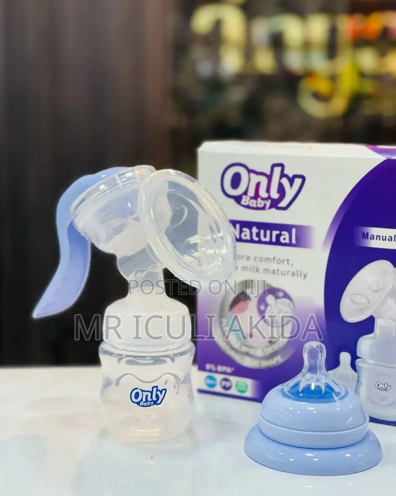 Only Baby Single Manual Breast Pump