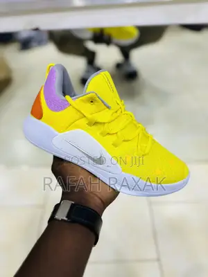 Original Yellow Nike Hyperdunk X Low Basketball Sneaker