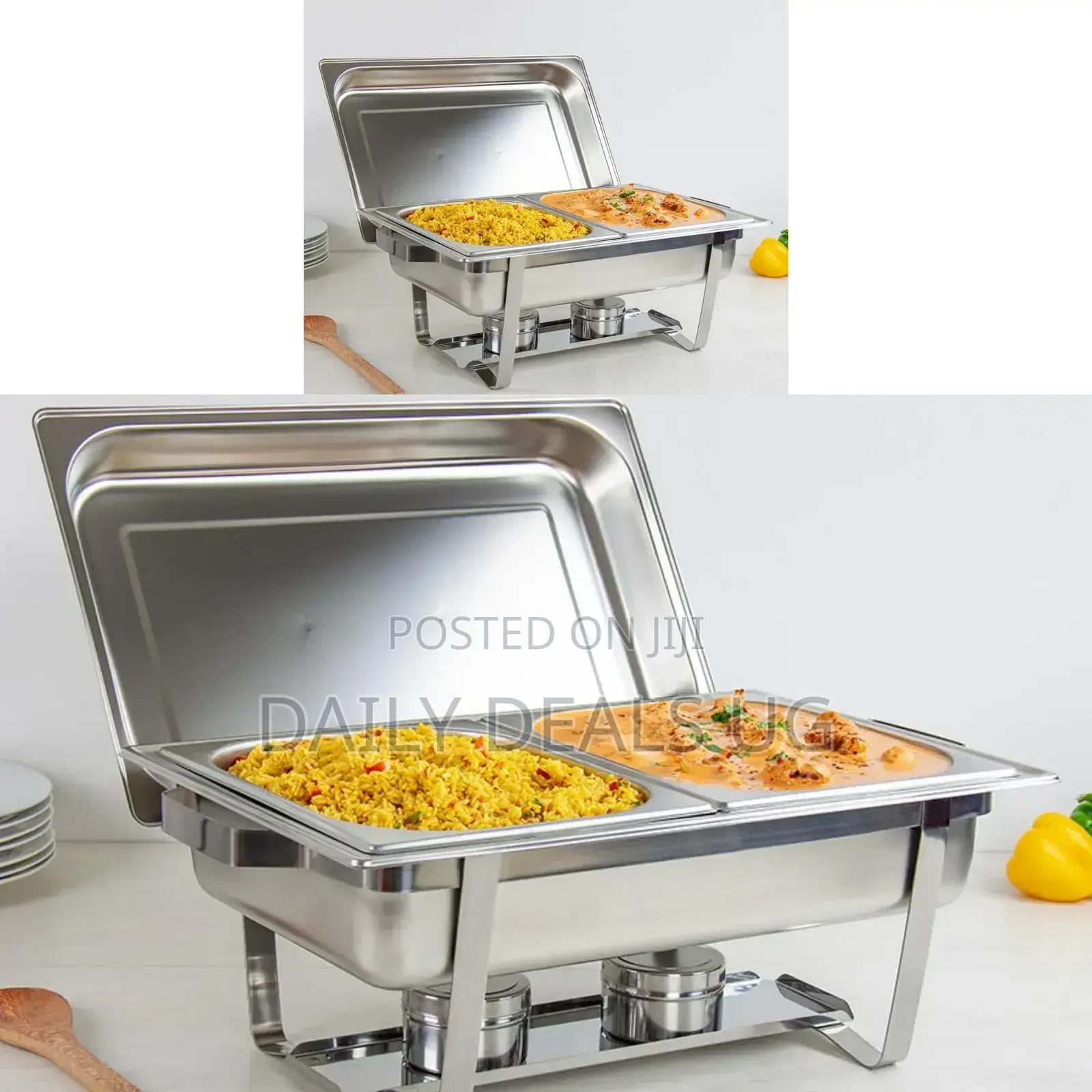 Double Chafing Dishes