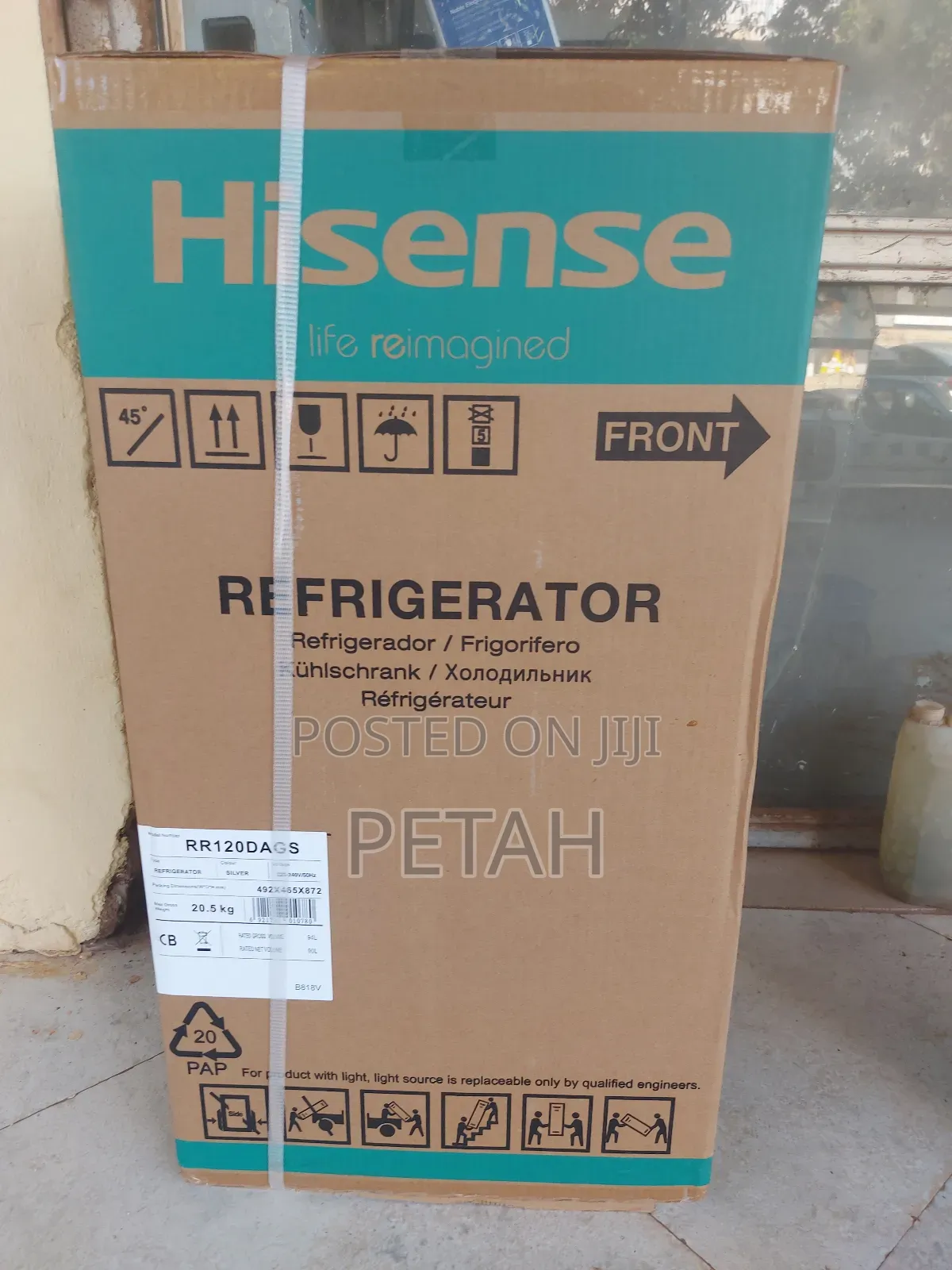 HISENSE 120litres Single Door Refrigerator