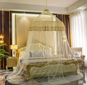 Round Mosquito Net Pink, Purple, White, Cream