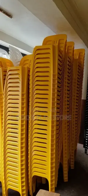 Plastic Chairs Yellow