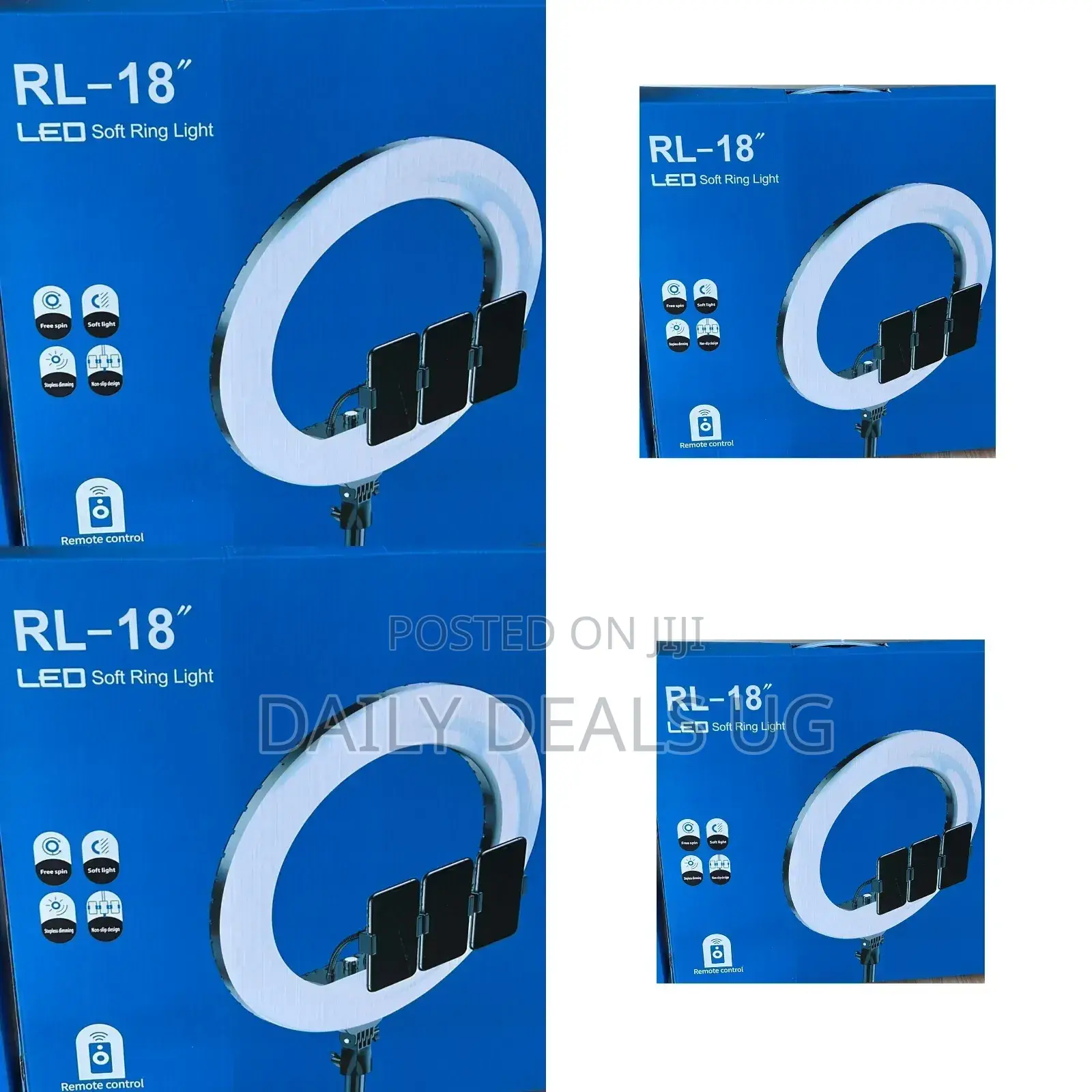 Electric Ring Light 18 Inch