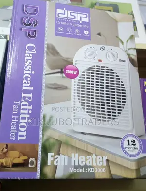 DSP 2000w Electric Fan Heater