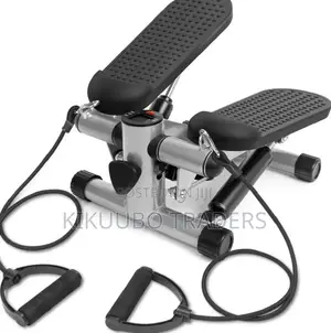 Mini Stepper With Resistance Bands