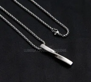 Classic Twisted Bar Pendant