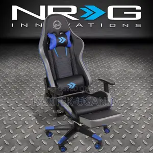 Blue Adjustable Office Computer Desk Gaming Chair
