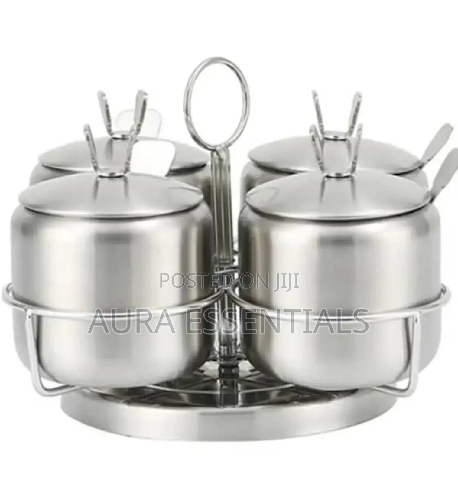 201 Stainless Steel Spice Jar Set