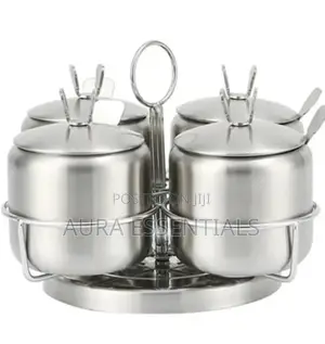 201 Stainless Steel Spice Jar Set