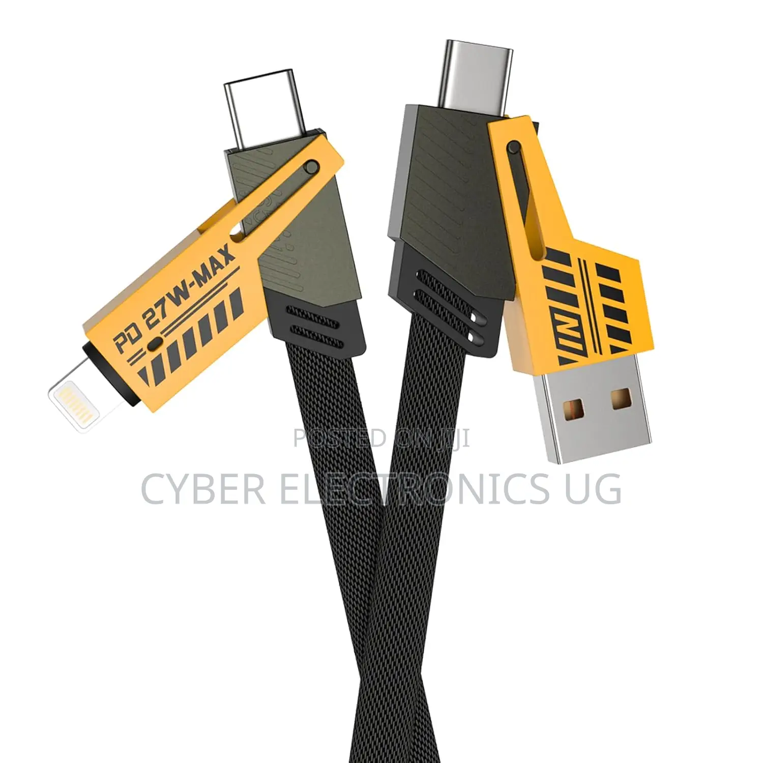 4in1 USB C Charging Cable for Lightning Cable and USB to C