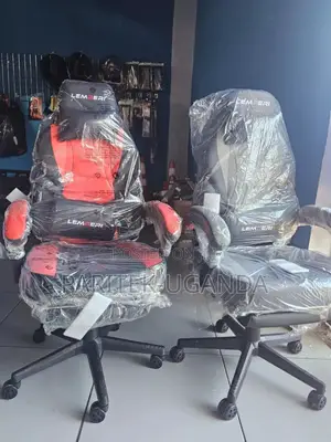 Heavy Duty Red Massage Gaming Chair Foot