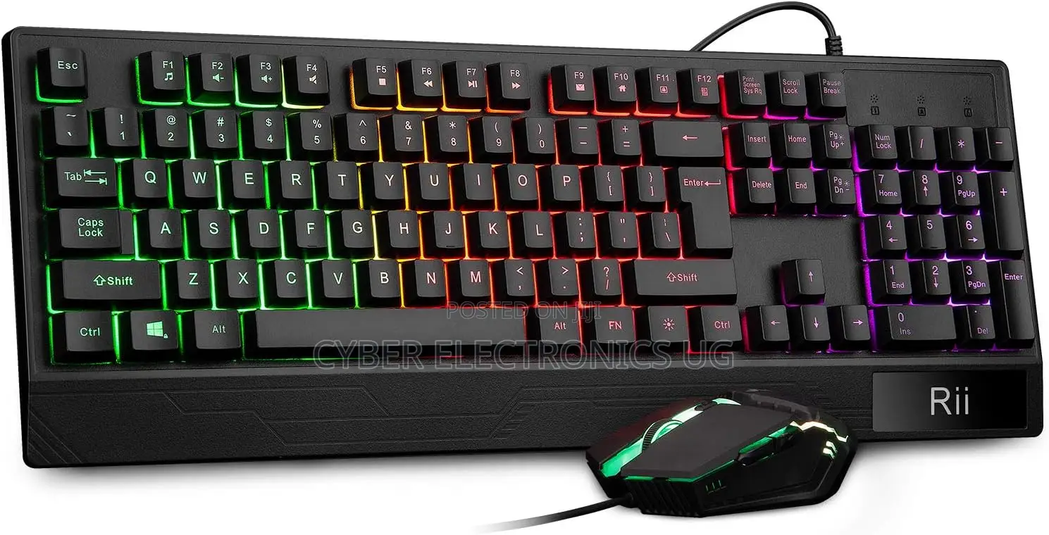 Wired RGB Gaming Keyboard and Mouse Combo