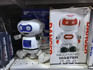 Kids Mechanic Stunt Master Dancing Robot Toy WTH Lights