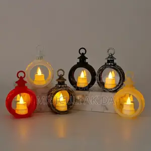 Mini Led Wind Retro Decoration Candle Stick Lamp