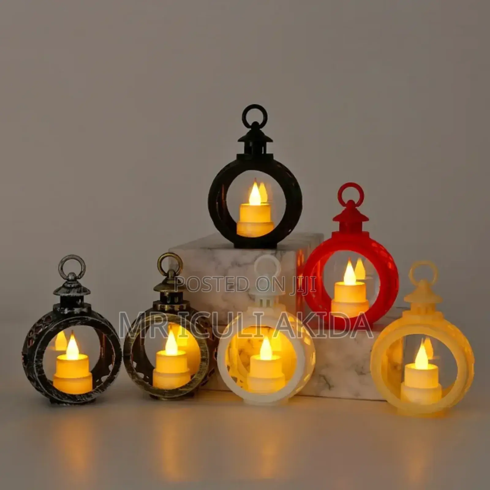 Mini Led Wind Retro Decoration Candle Stick Lamp