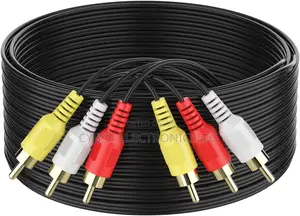 20m Banana Audio Video Rca Cable 3rca to 3rca Av Cable