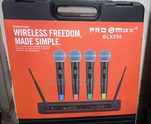 Promax 4 Channel Receiver Microphone